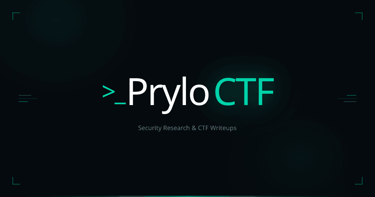 Prylo CTF